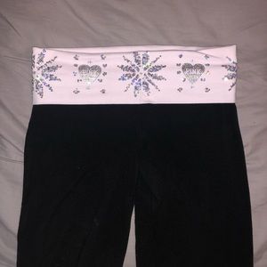 PINK Crystal & Sequin Leggings